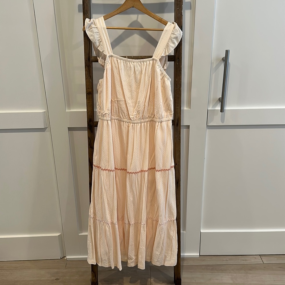 Lauren Conrad Pink Maxi Dress